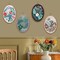Maydear 4 Pack Embroidery Starter Kit with Pattern, Stamped Cross Stitch Kits for Beginners Adults with Embroidery Hoop and Instructions, Hand Embroidery Kit Cross Stitch Kits Stamped